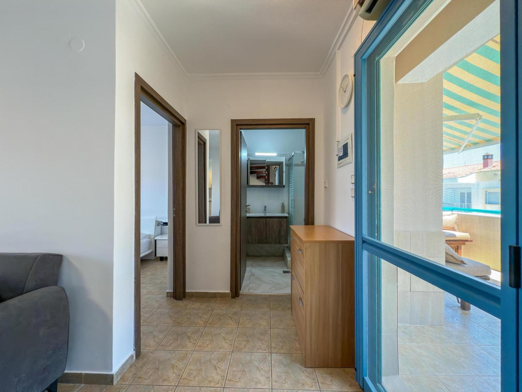 Emerald Seaside Apartment In Pefkohori Pefkochori Bagian luar foto